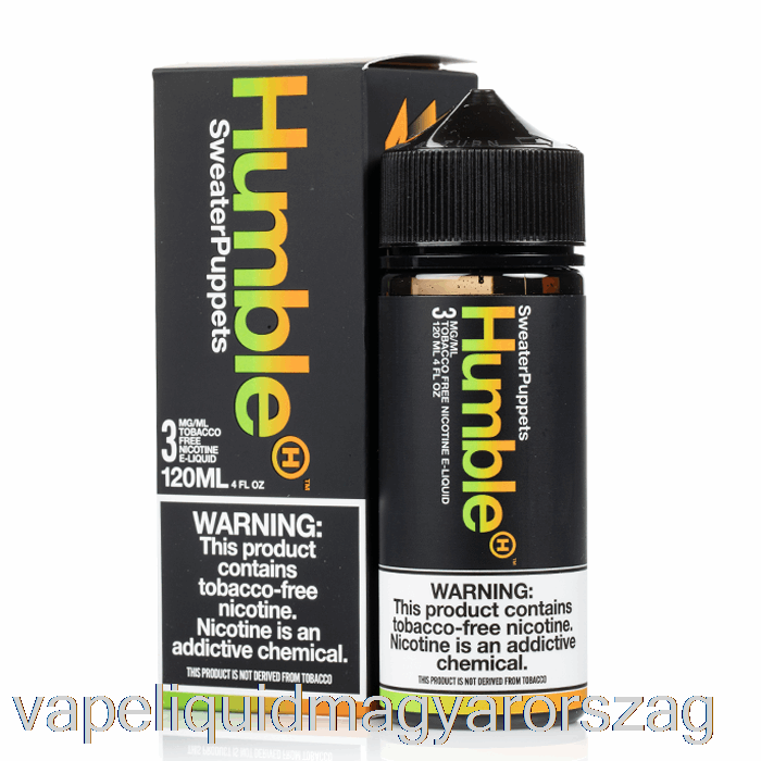 Pulóver Bábuk - Humble Juice Co. - 120 Ml 0 Mg-os Vape Toll